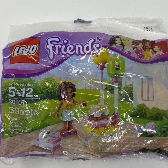 LEGO Friends Birthday Party 30107 w/Andrea Minifig Poly Bag - Picture 2 of 6
